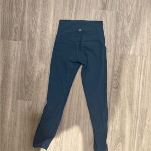 Blue lululemon leggings